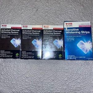Lot of 4 CVS Teeth Whitening Products